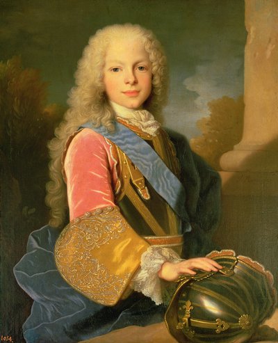 Porträt von Ferdinand de Bourbon und Savoyen (1713-59) Prinz von Asturien, 1725 von Jean Ranc